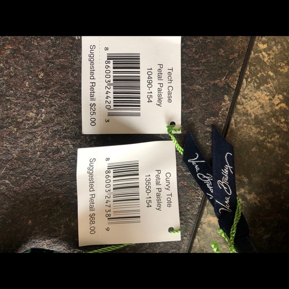 Vera Bradley Tote,Wristlet, Travel Coffee Cup!